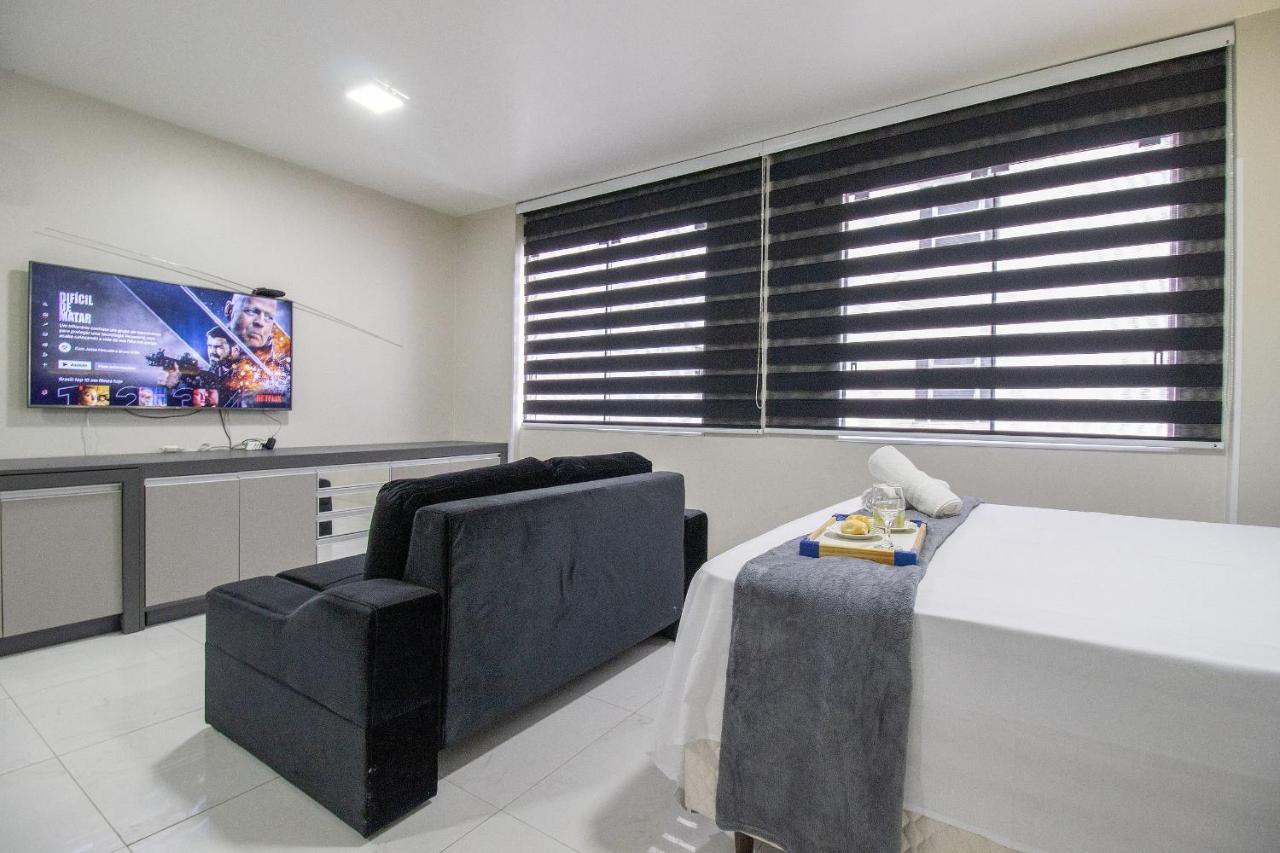 شقة Pos25B - Climatizado, Tv Smart, Garagem, Wi-Fi Balneário Camboriú المظهر الخارجي الصورة